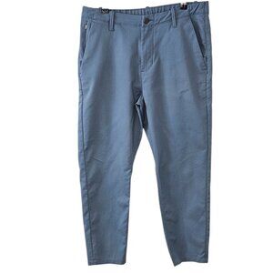 DU/ER Mens NuStretch Flex Pants, Blue, Performance, Size 32